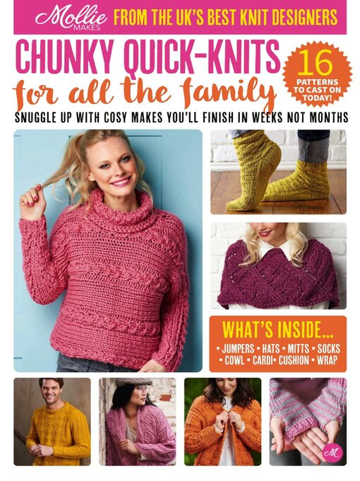 Title details for Mollie Makes Chunky Quick Knits by Our Media Limited - Available